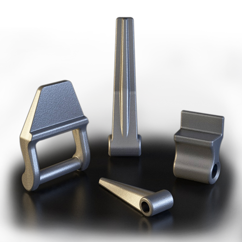 Hinges-pins for steel sideboards