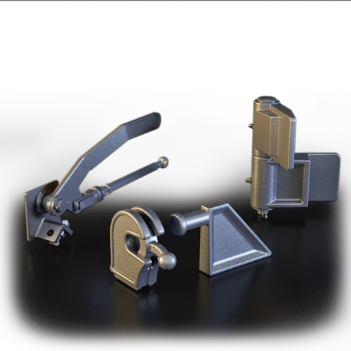 Locks for steel sideboards